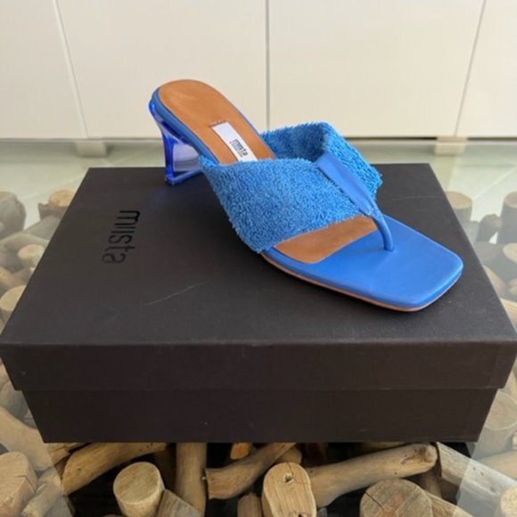 MIISTA Carissa Ocean Towel Thong Sandals